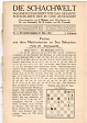DIE SCHACHWELT / 1911 vol 1, no 4 c